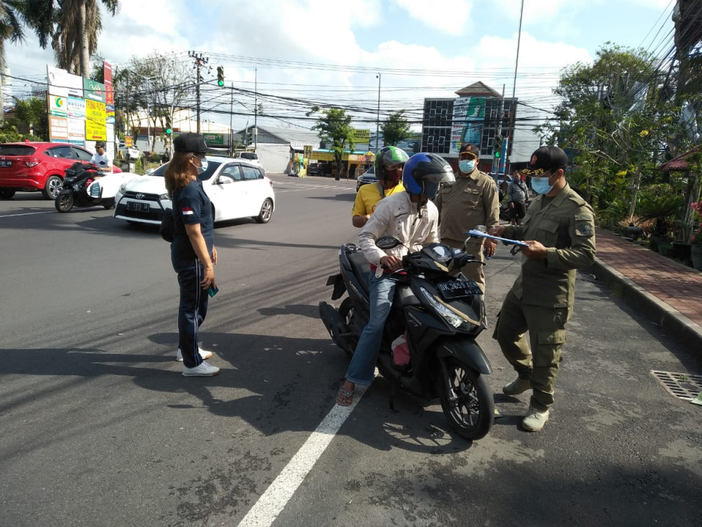 Minggu, 29 Agustus 2021 - Giat Penegakan Prokes untuk Pengendalian Penyebaran Covid-19